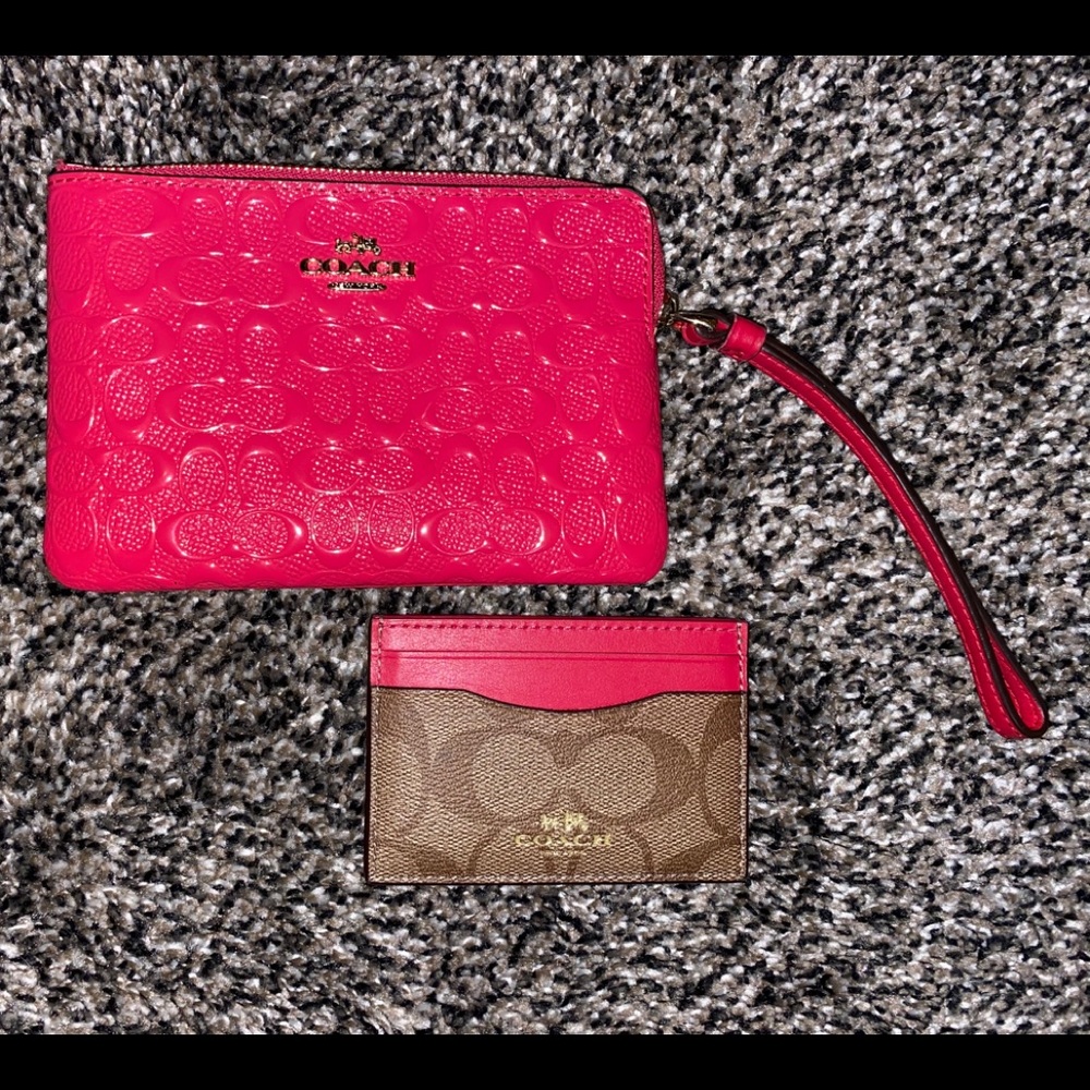 (2) Coach Wallets